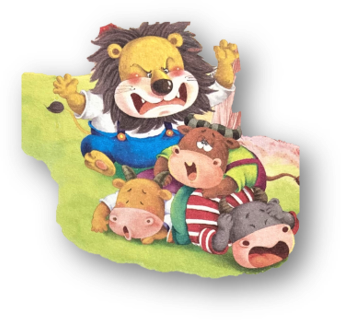 三头公牛与狮子